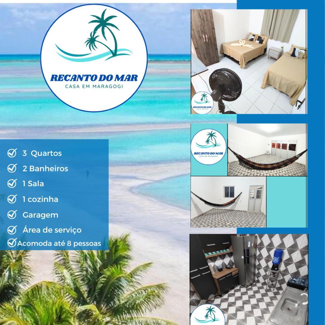 Recanto Do Mar- Casa Em Maragogi Esterno foto
